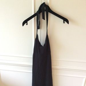Patagonia black halter dress size small